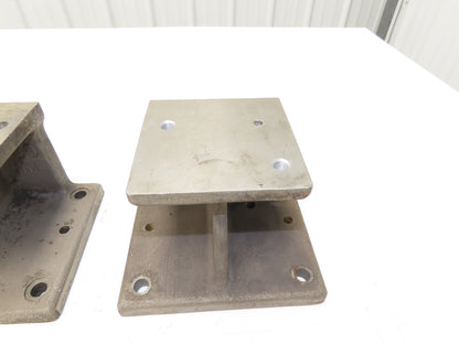 EQ Equivalent Base Aluminum Fixture Stack Riser Block 100mm 3.93"H Lot of 3