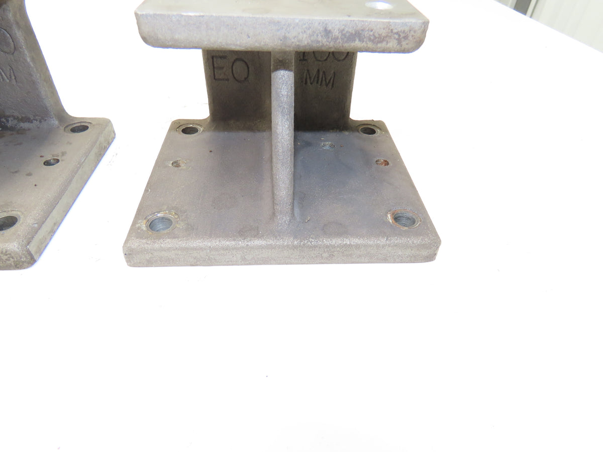 EQ Equivalent Base Aluminum Fixture Stack Riser Block 100mm 3.93"H Lot of 3