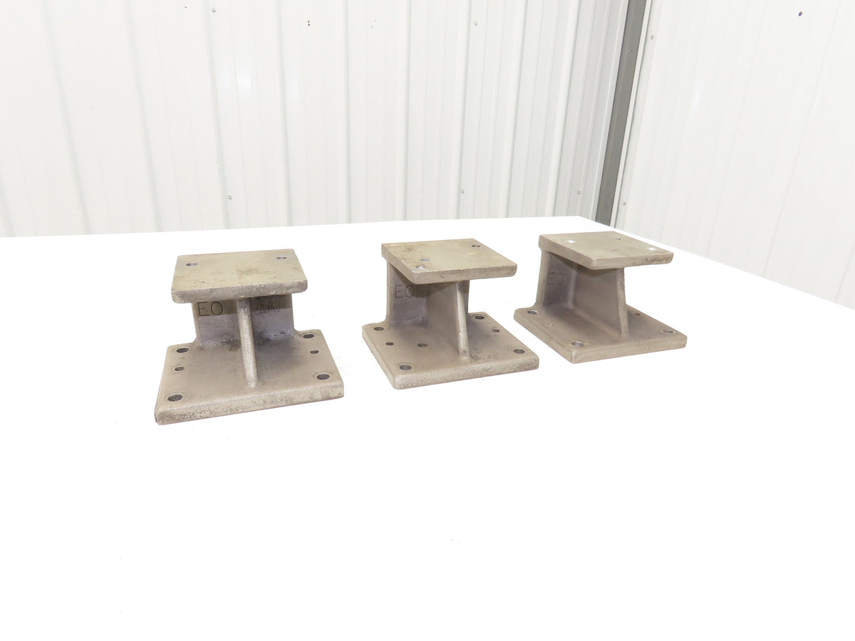 EQ Equivalent Base Aluminum Fixture Stack Riser Block 100mm 3.93"H Lot of 3