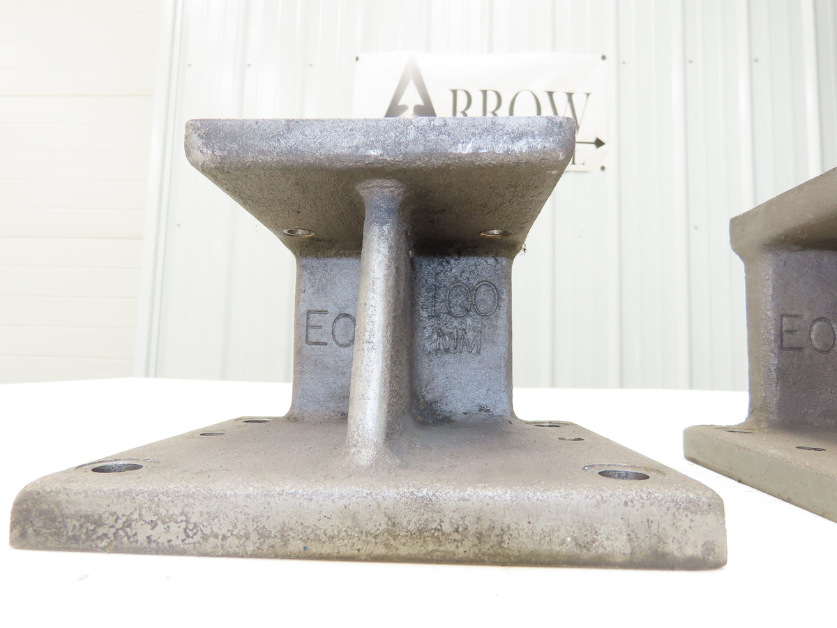 EQ Equivalent Base Aluminum Fixture Stack Riser Block 100mm 3.93"H Lot of 3