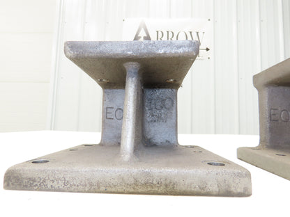 EQ Equivalent Base Aluminum Fixture Stack Riser Block 100mm 3.93"H Lot of 3