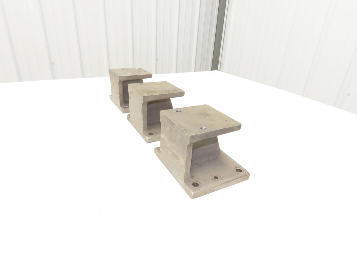 EQ Equivalent Base Aluminum Fixture Stack Riser Block 100mm 3.93"H Lot of 3