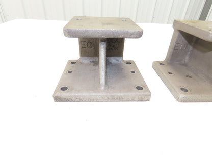 EQ Equivalent Base Aluminum Fixture Stack Riser Block 100mm 3.93"H Lot of 3