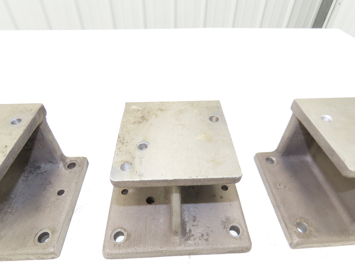EQ Equivalent Base Aluminum Fixture Stack Riser Block 100mm 3.93"H Lot of 3
