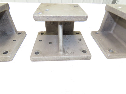 EQ Equivalent Base Aluminum Fixture Stack Riser Block 100mm 3.93"H Lot of 3