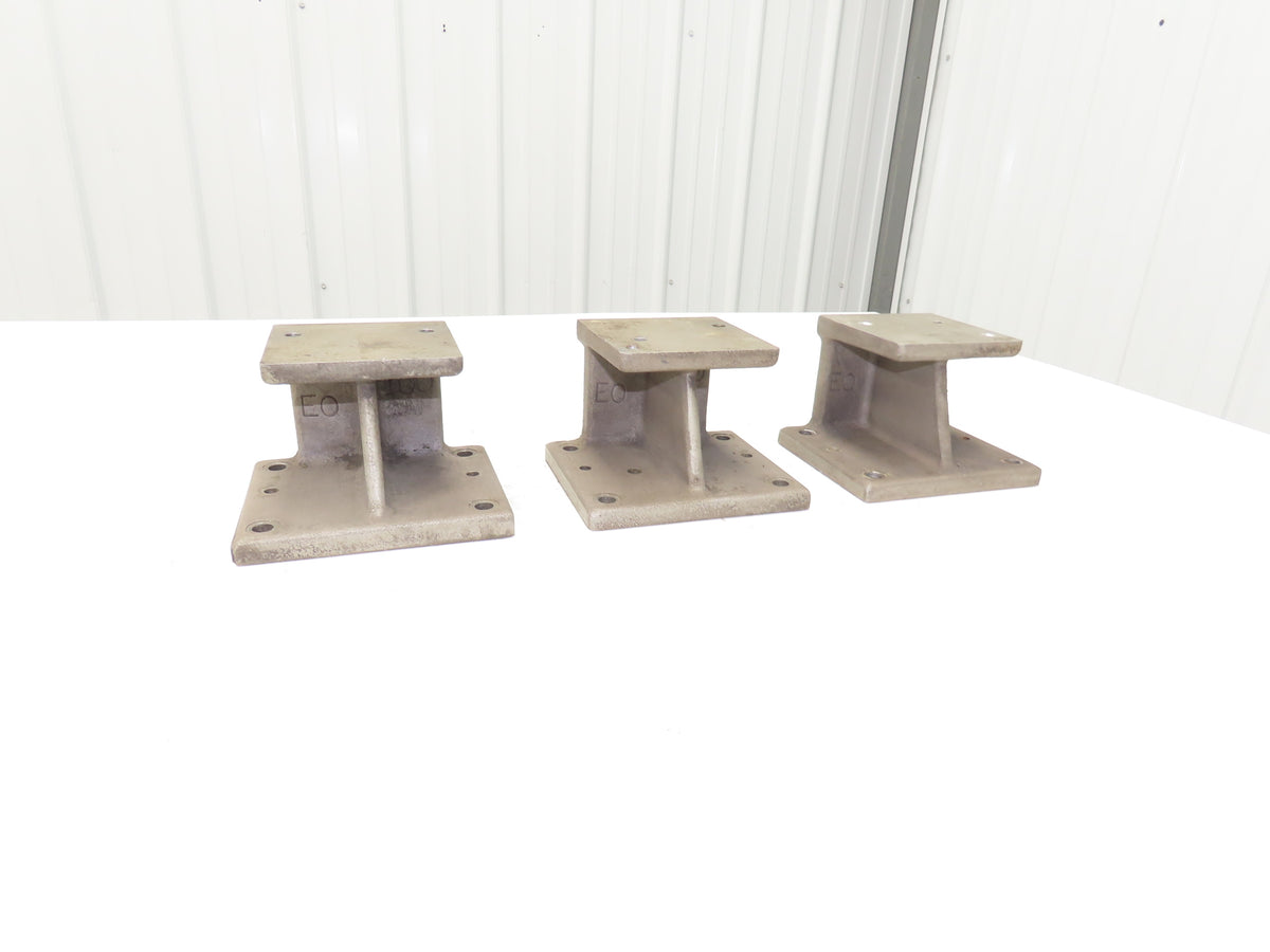 EQ Equivalent Base Aluminum Fixture Stack Riser Block 100mm 3.93"H Lot of 3