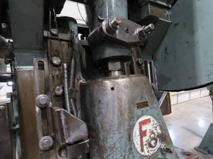 Federal No 8 Mechanical OBI Punch Press 100 Ton Air Brake Clutch 6" Stroke 10Hp