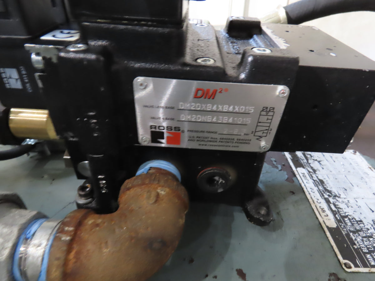 Federal No 8 Mechanical OBI Punch Press 100 Ton Air Brake Clutch 6" Stroke 10Hp