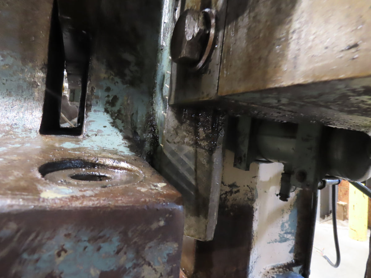 Federal No 8 Mechanical OBI Punch Press 100 Ton Air Brake Clutch 6" Stroke 10Hp