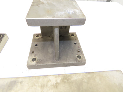 WB 805M Checking Fixture Aluminum Stack Riser Block 125mm H Lot of 4