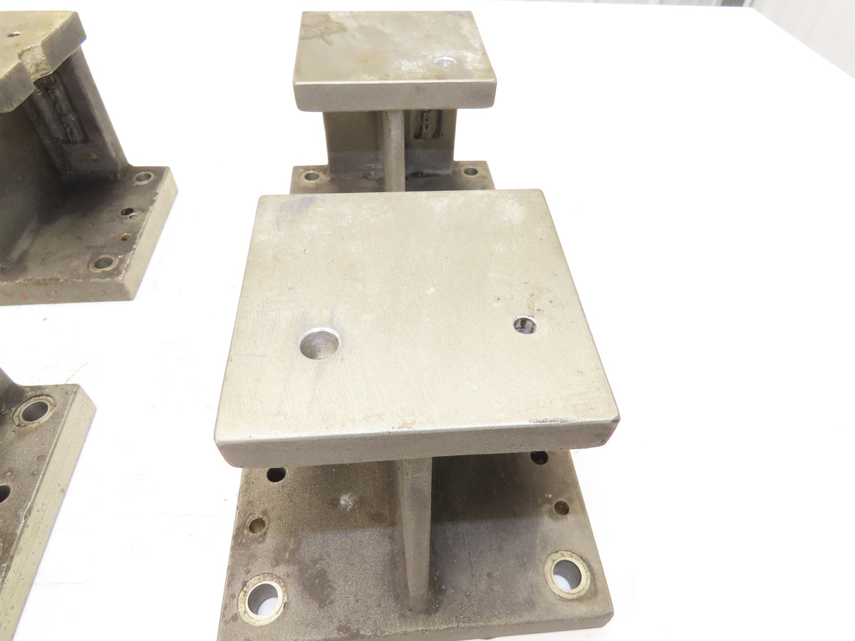 WB 805M Checking Fixture Aluminum Stack Riser Block 125mm H Lot of 4