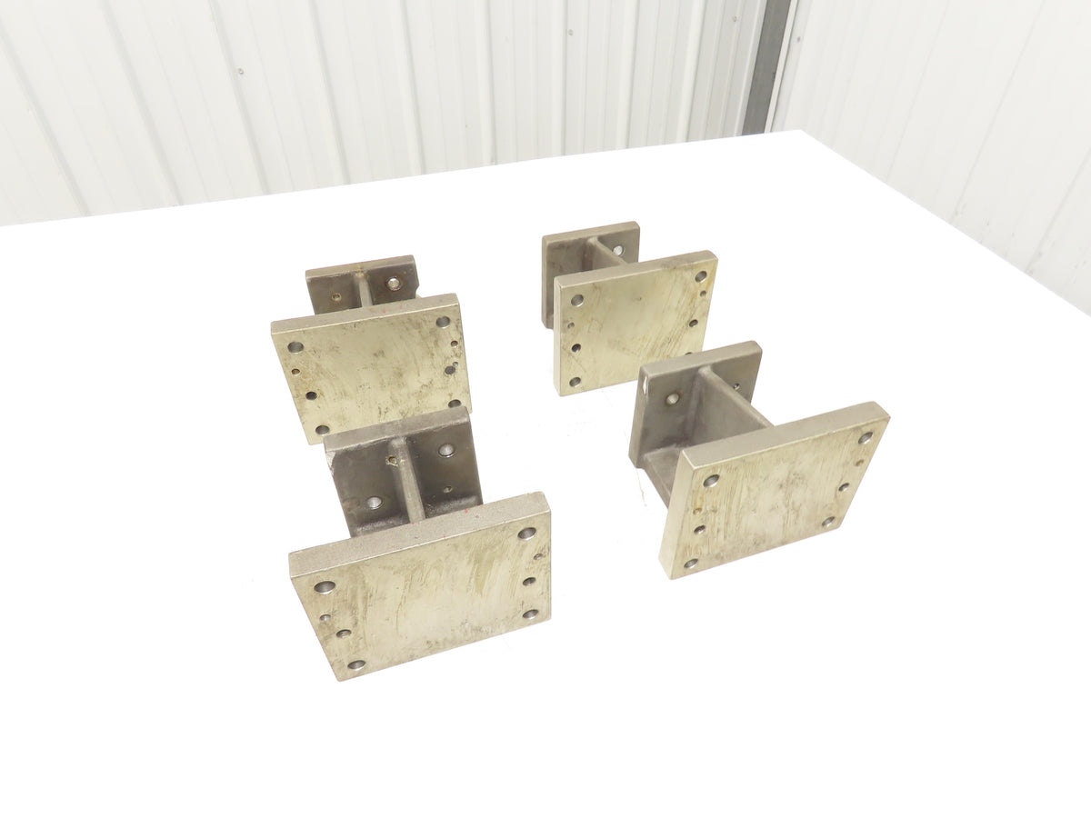 WB 805M Checking Fixture Aluminum Stack Riser Block 125mm H Lot of 4