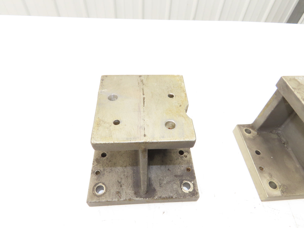 WB 805M Checking Fixture Aluminum Stack Riser Block 125mm H Lot of 4