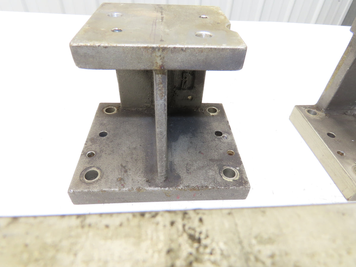 WB 805M Checking Fixture Aluminum Stack Riser Block 125mm H Lot of 4