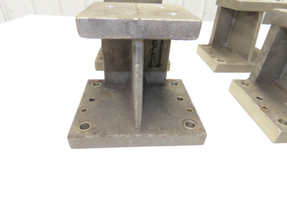 WB 805M Checking Fixture Aluminum Stack Riser Block 125mm H Lot of 4