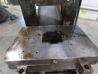 Johnson 60BGC Mechanical OBI Punch Press 60 Ton 32"x 21" Bed 4" Stroke Footpedal