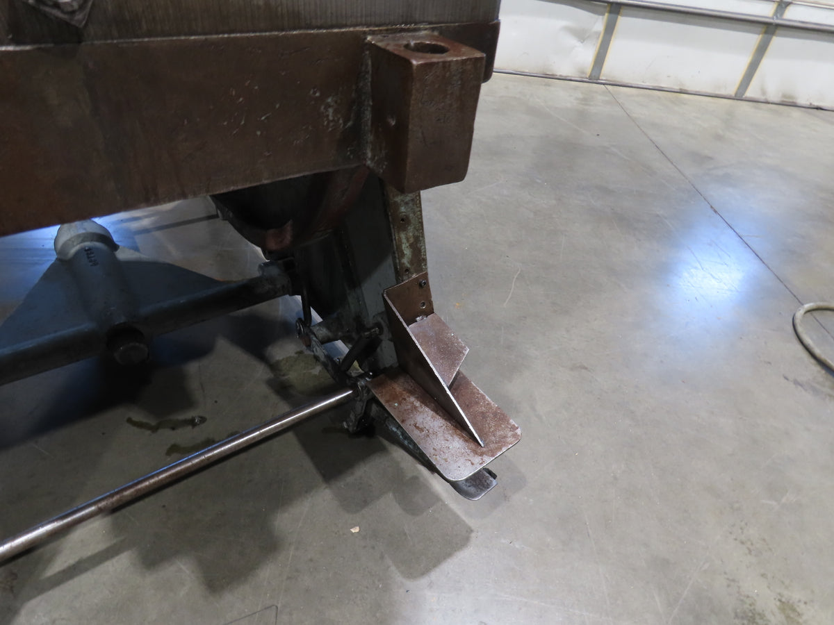 Johnson 60BGC Mechanical OBI Punch Press 60 Ton 32"x 21" Bed 4" Stroke Footpedal