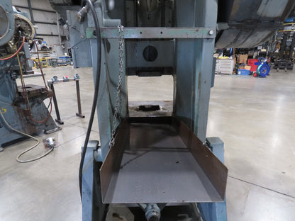 Johnson 60BGC Mechanical OBI Punch Press 60 Ton 32"x 21" Bed 4" Stroke Footpedal