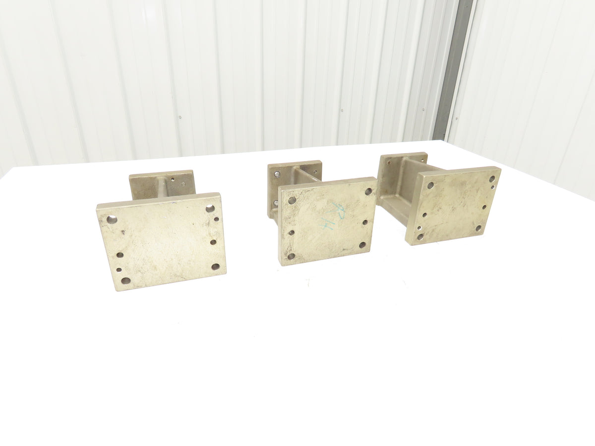 WB 807M Checking Fixture Aluminum Stack Riser Block 175mm H 6.88" Lot of 3