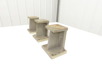 WB 807M Checking Fixture Aluminum Stack Riser Block 175mm H 6.88" Lot of 3