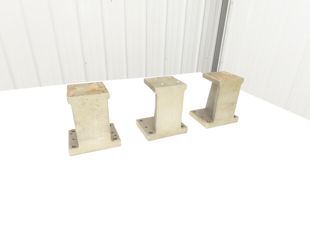 WB 807M Checking Fixture Aluminum Stack Riser Block 175mm H 6.88" Lot of 3