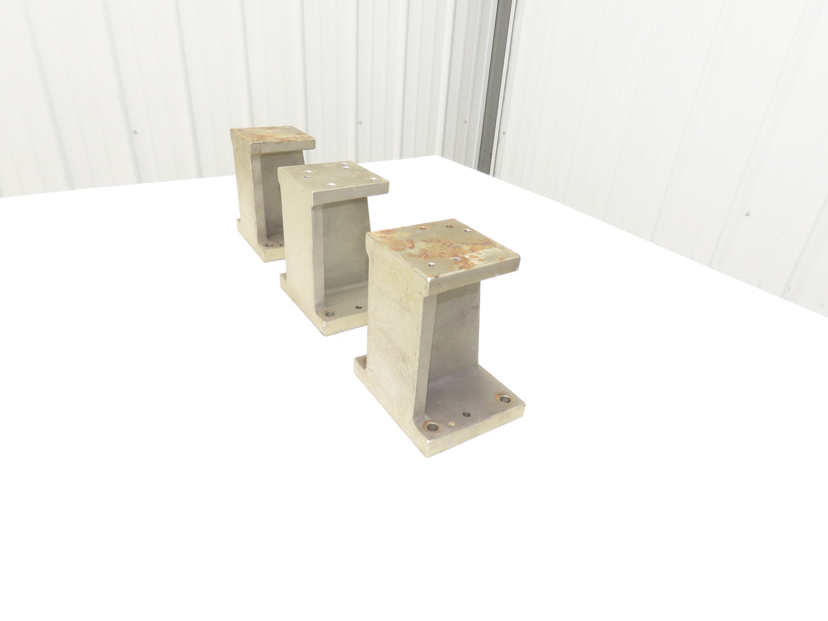 WB 807M Checking Fixture Aluminum Stack Riser Block 175mm H 6.88" Lot of 3