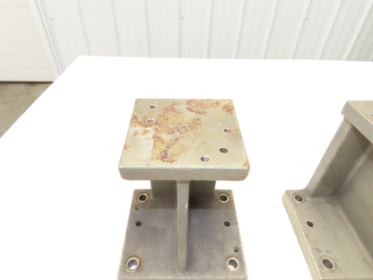 WB 807M Checking Fixture Aluminum Stack Riser Block 175mm H 6.88" Lot of 3
