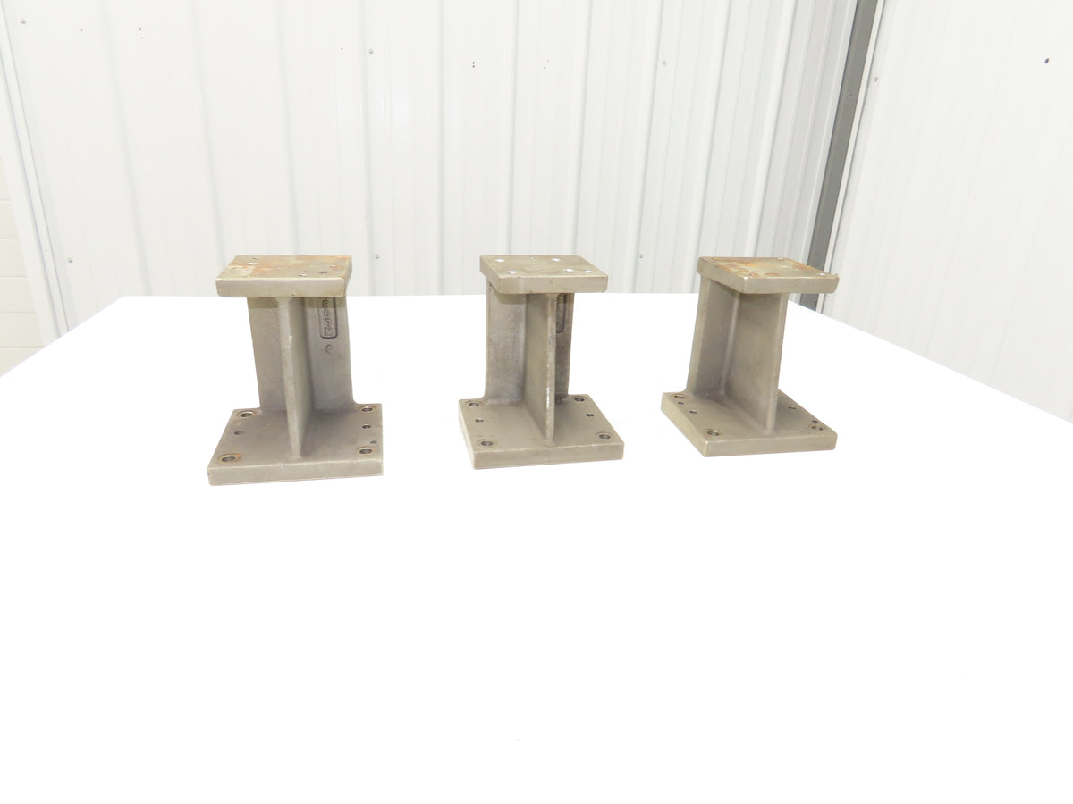 WB 807M Checking Fixture Aluminum Stack Riser Block 175mm H 6.88" Lot of 3