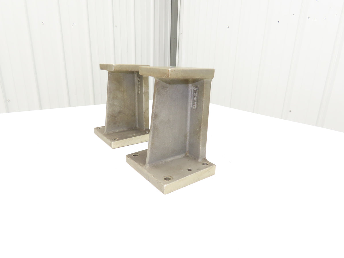 WB 808M Checking Fixture Aluminum Stack Riser Block 200mm H 7-7/8" Lot of 2
