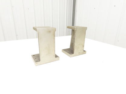 WB 808M Checking Fixture Aluminum Stack Riser Block 200mm H 7-7/8" Lot of 2