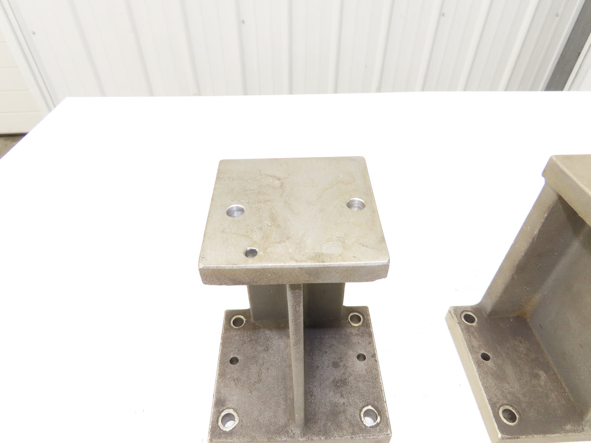 WB 808M Checking Fixture Aluminum Stack Riser Block 200mm H 7-7/8" Lot of 2