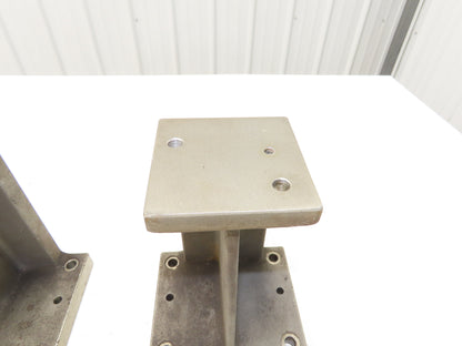 WB 808M Checking Fixture Aluminum Stack Riser Block 200mm H 7-7/8" Lot of 2