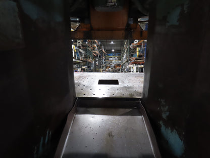 L&J No 100 Mechanical OBI Punch Press 100 Ton Air Brake Clutch 4" Stroke 10Hp