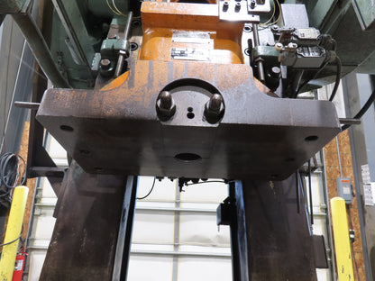 L&J No 100 Mechanical OBI Punch Press 100 Ton Air Brake Clutch 4" Stroke 10Hp