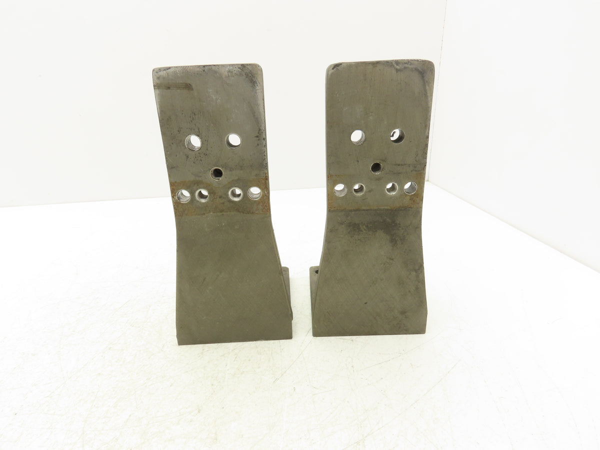 EQ Equivalent Base Aluminum Fixture Angle Riser Bracket 200mm 7-7/8"H Lot of 2
