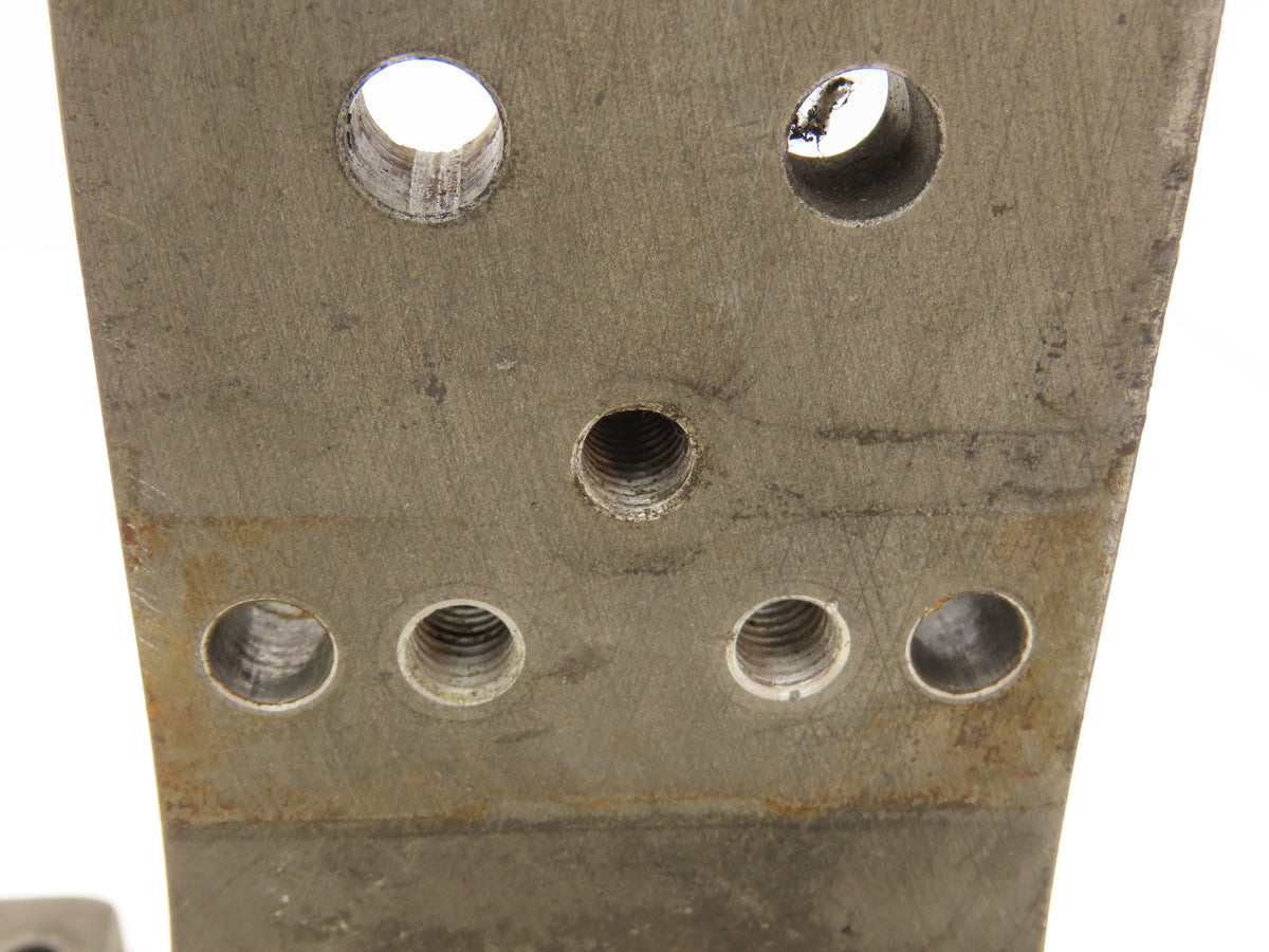 EQ Equivalent Base Aluminum Fixture Angle Riser Bracket 200mm 7-7/8"H Lot of 2
