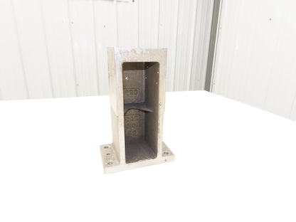 EQ Equivalent Base Aluminum Fixture Stack Riser Block 100mm Sq x 250mm 9.84"H
