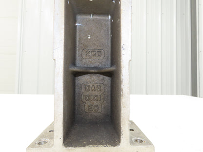 EQ Equivalent Base Aluminum Fixture Stack Riser Block 100mm Sq x 250mm 9.84"H