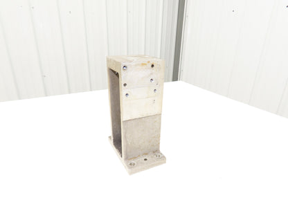 EQ Equivalent Base Aluminum Fixture Stack Riser Block 100mm Sq x 250mm 9.84"H