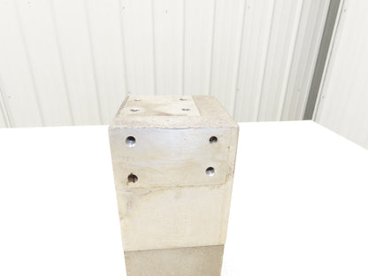 EQ Equivalent Base Aluminum Fixture Stack Riser Block 100mm Sq x 250mm 9.84"H