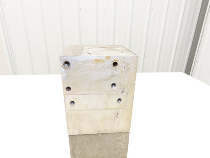 EQ Equivalent Base Aluminum Fixture Stack Riser Block 100mm Sq x 250mm 9.84"H