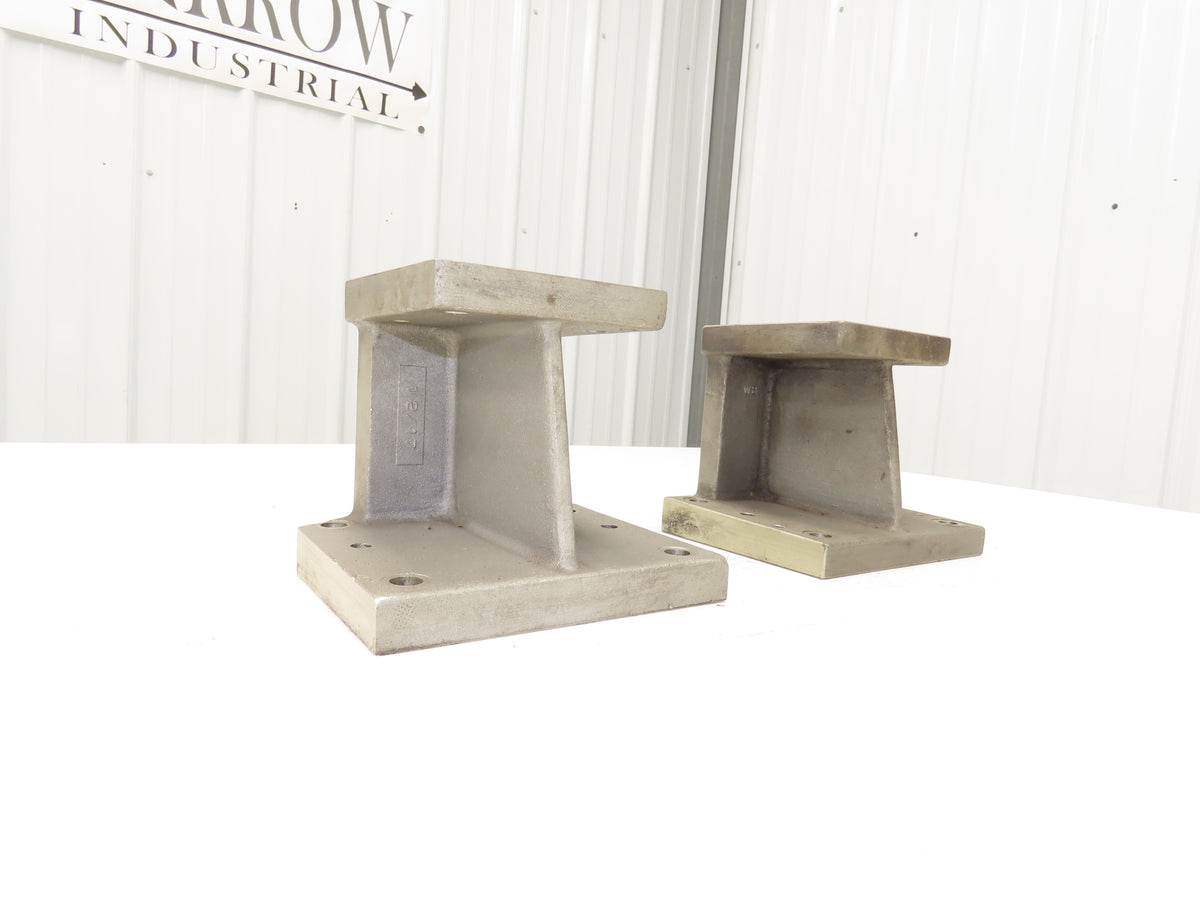 WB 805M Checking Fixture Aluminum Stack Riser Block 125mm H 4.9"  Lot of 2