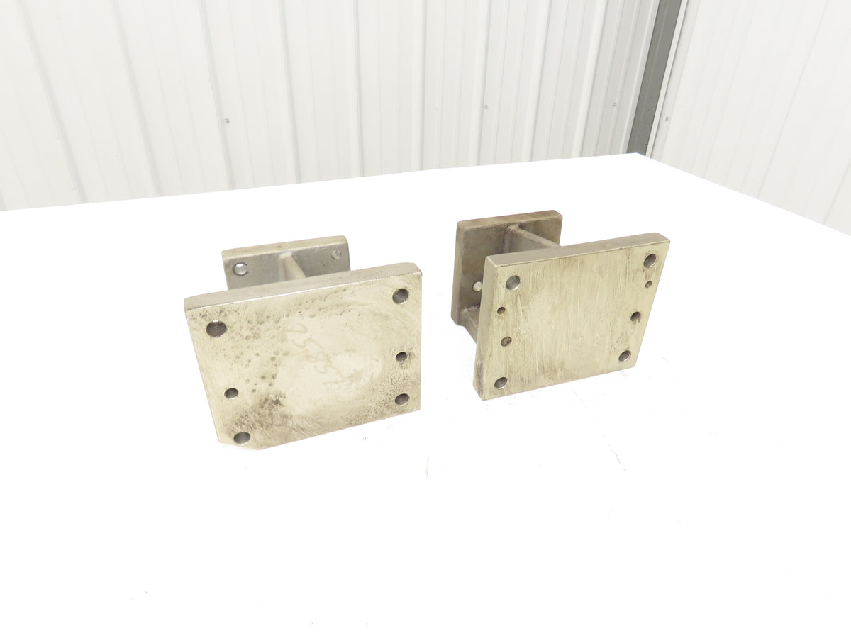 WB 805M Checking Fixture Aluminum Stack Riser Block 125mm H 4.9"  Lot of 2