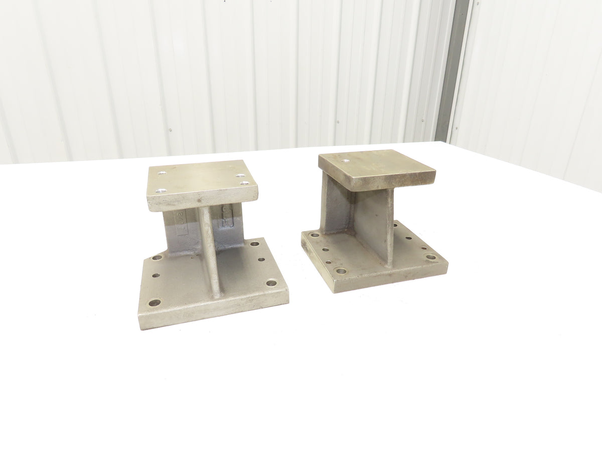 WB 805M Checking Fixture Aluminum Stack Riser Block 125mm H 4.9"  Lot of 2