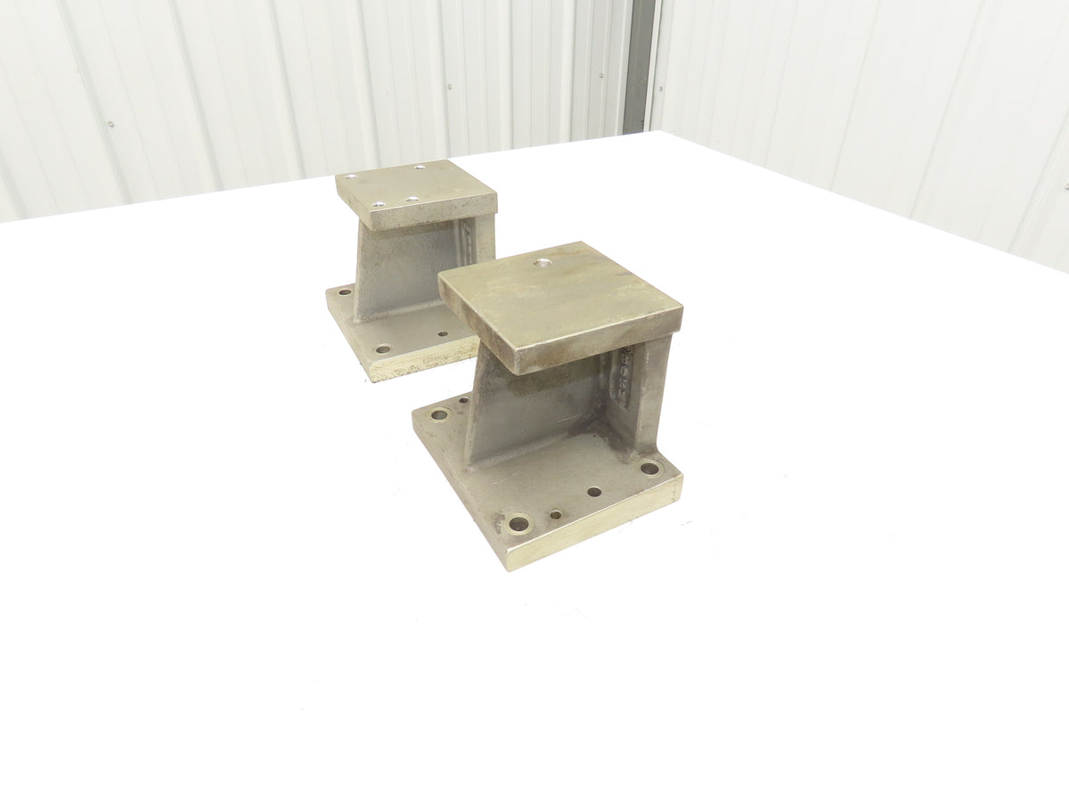 WB 805M Checking Fixture Aluminum Stack Riser Block 125mm H 4.9"  Lot of 2