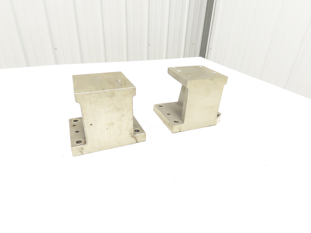 WB 805M Checking Fixture Aluminum Stack Riser Block 125mm H 4.9"  Lot of 2