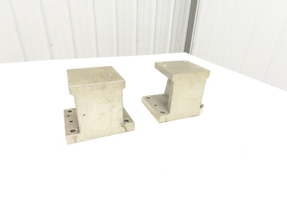 WB 805M Checking Fixture Aluminum Stack Riser Block 125mm H 4.9"  Lot of 2