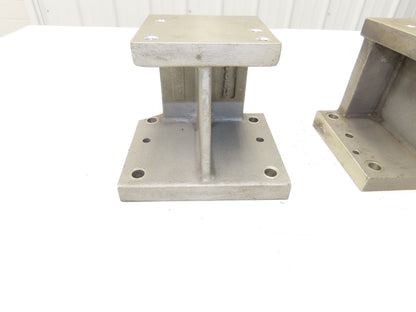 WB 805M Checking Fixture Aluminum Stack Riser Block 125mm H 4.9"  Lot of 2