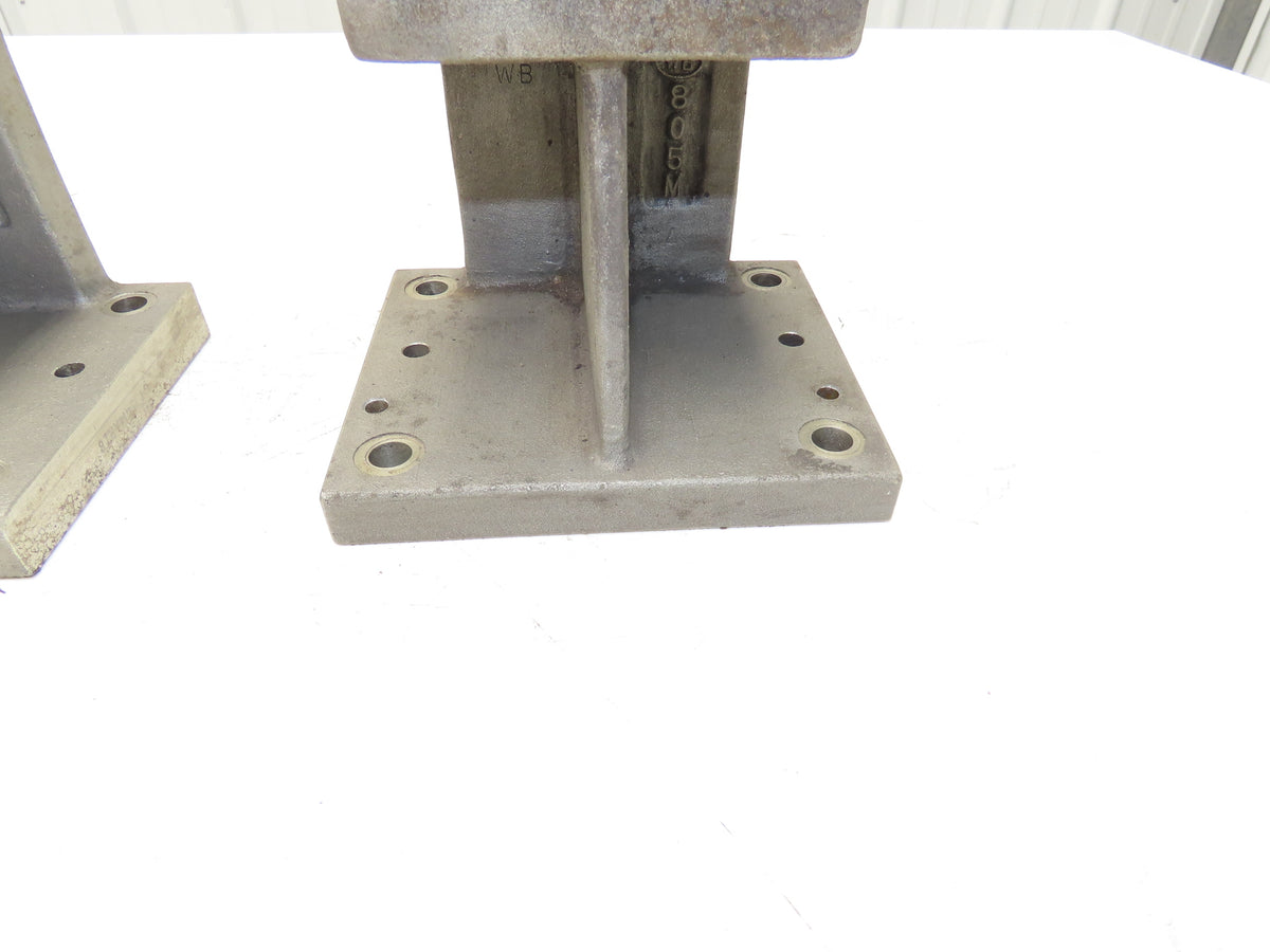 WB 805M Checking Fixture Aluminum Stack Riser Block 125mm H 4.9"  Lot of 2