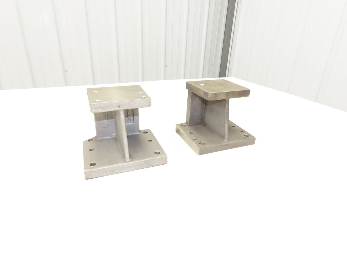 WB 805M Checking Fixture Aluminum Stack Riser Block 125mm H 4.9"  Lot of 2
